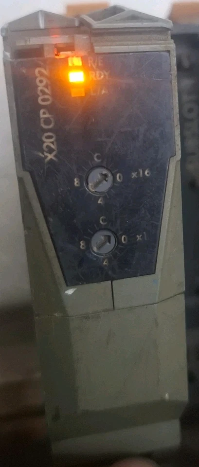 Cosmetic Damaged B&R X20 CP 0292 Module With Base